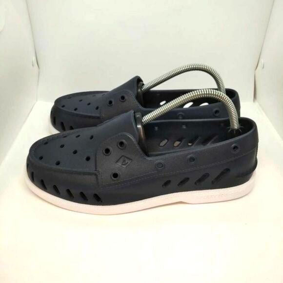 Sperry Top Sider AO Float Rubber Floating Boat Shoes Womens Size 10 M Blue‎ - Picture 1 of 8